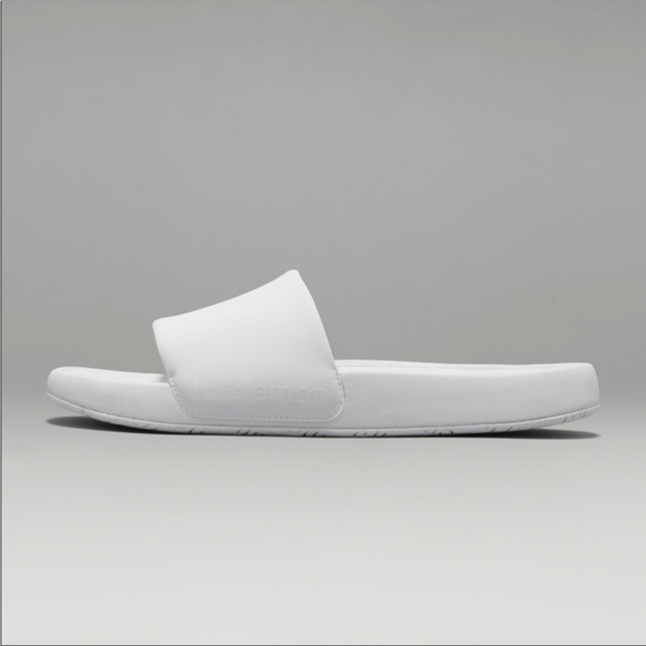 🍋 Lululemon Restfeel Slide Sandal Slipper White NEW Size 7 - Picture 13 of 14